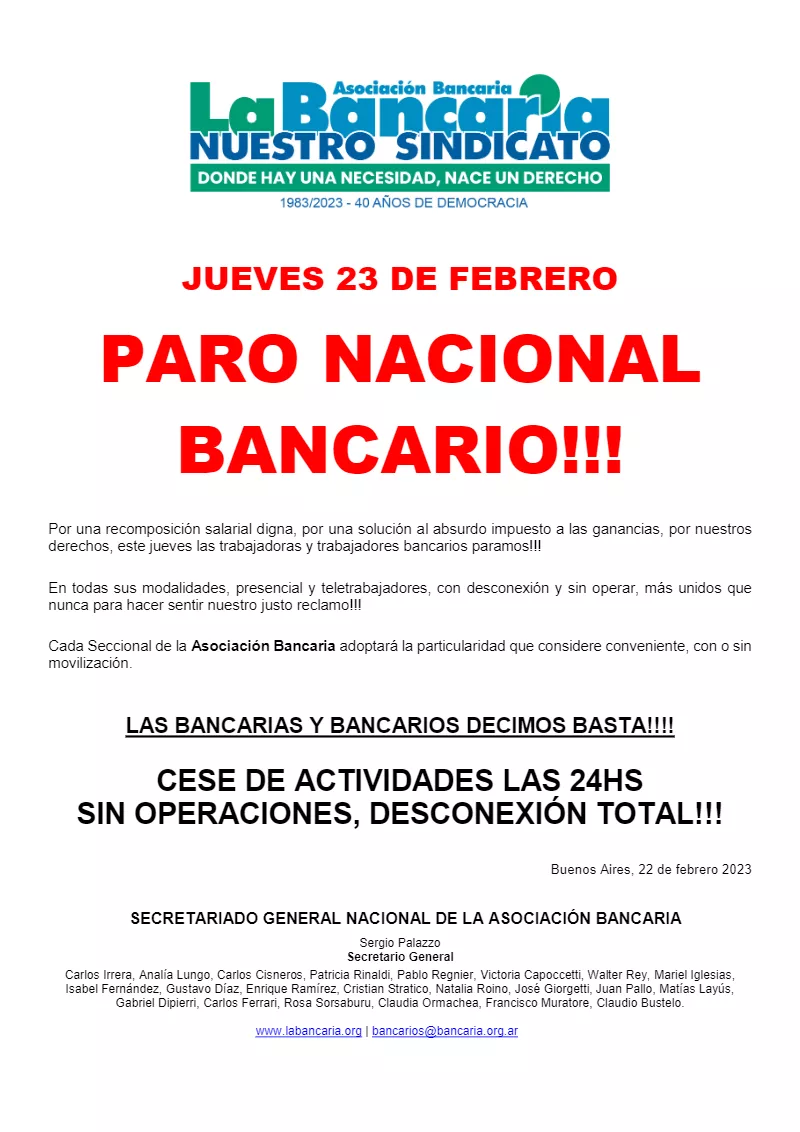 descarga