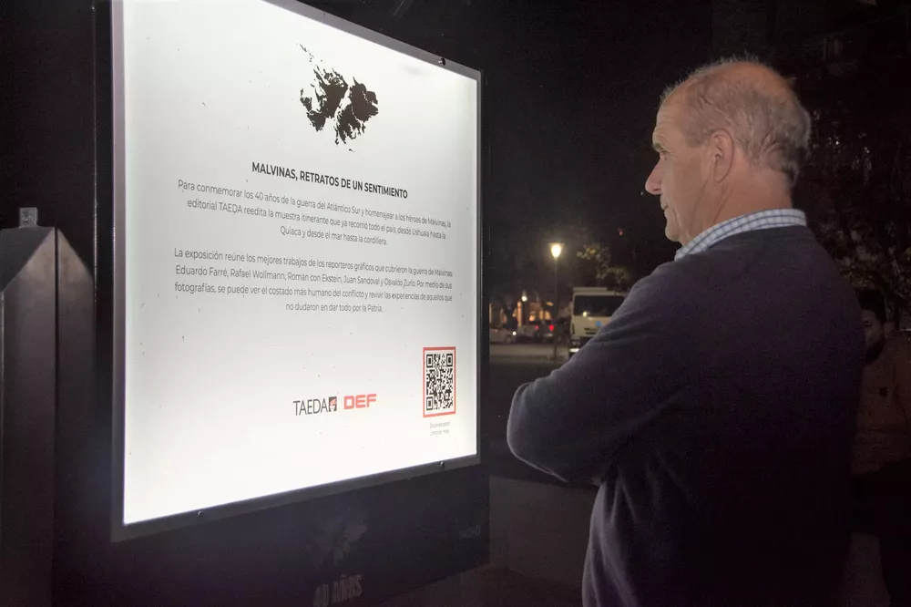 Muestra Malvinas Zurro