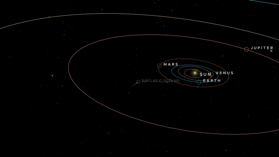 3I-ATLAS in NASA Eyes-demo