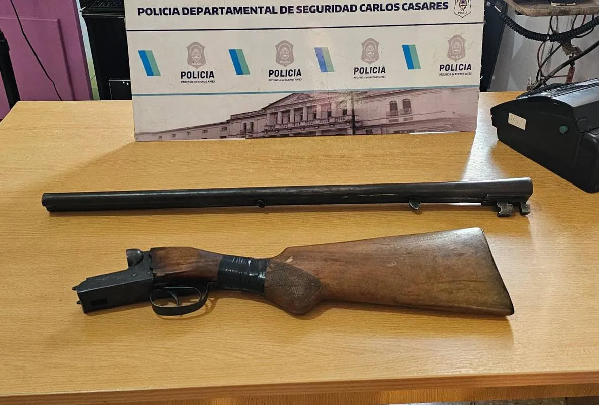 escopeta secuestrada