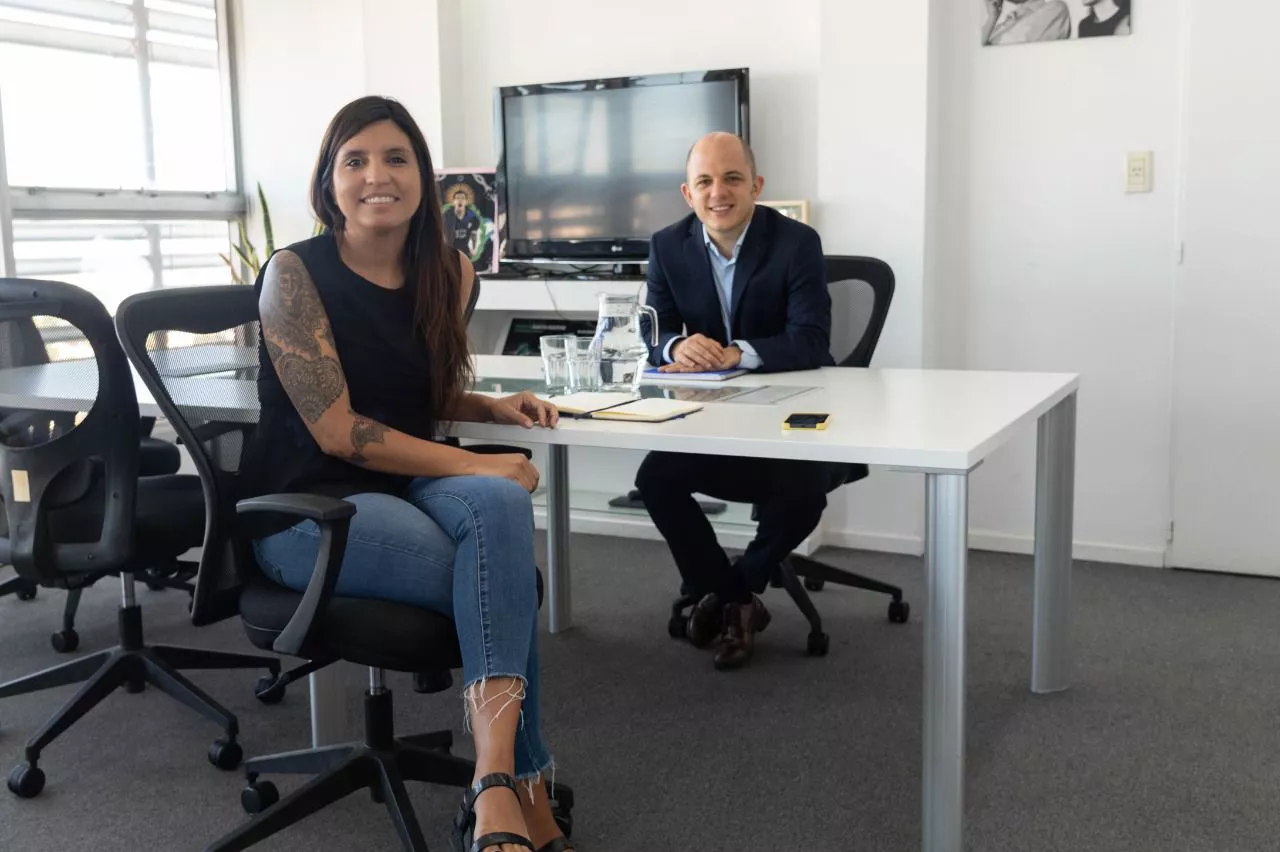 Avelino Zurro y Daniela Vilar