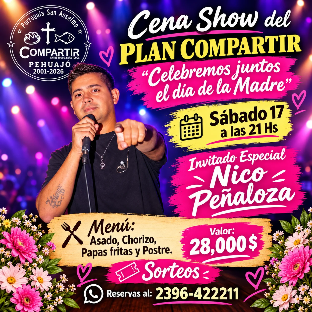 Cena Show del Plan Compartir