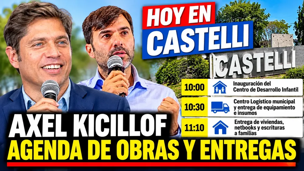 Agenda de obras en Castelli