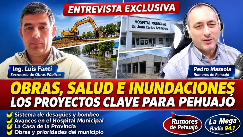 Entrevista exclusiva_ Obras, salud e inundaciones