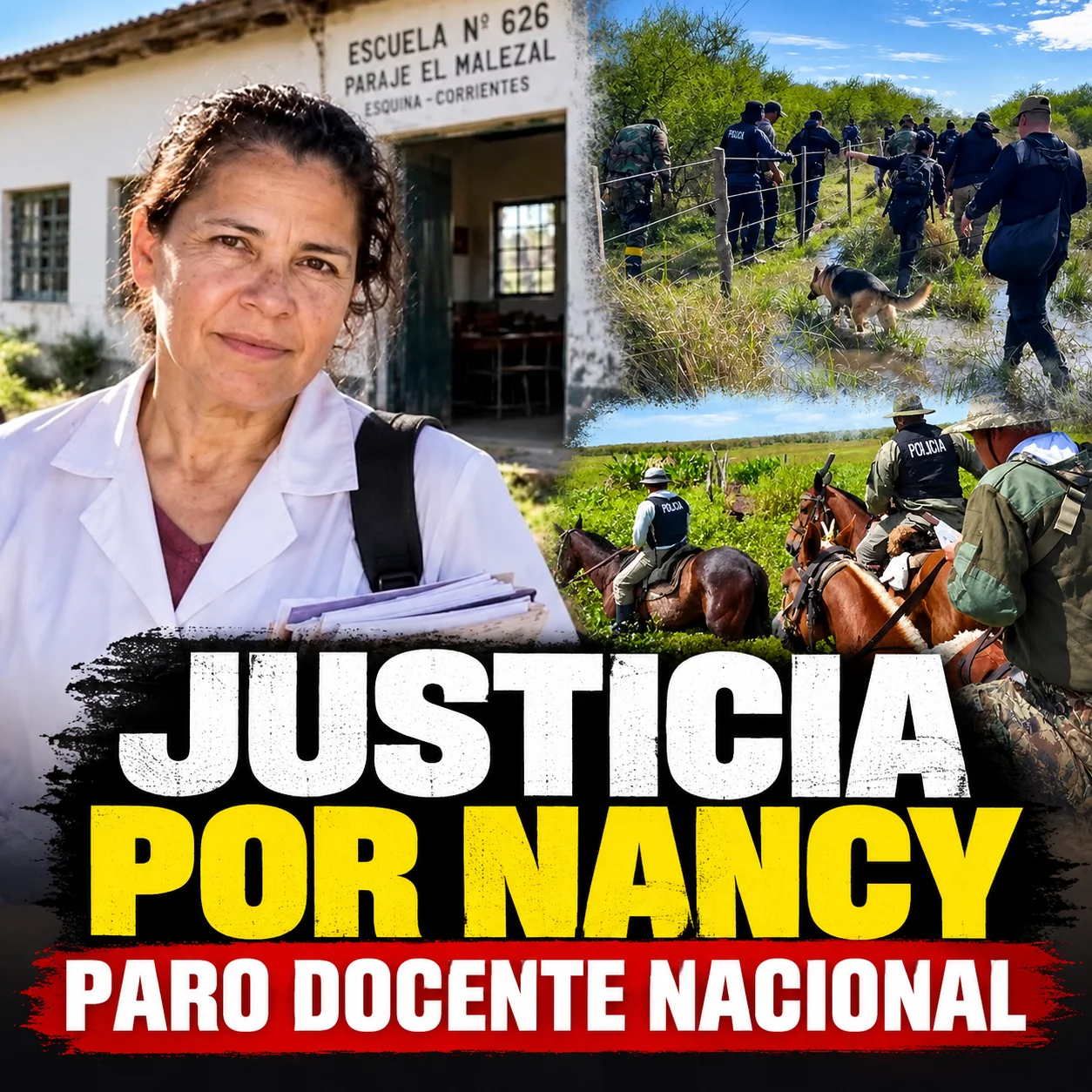 Justicia por Nancy_ búsqueda rural