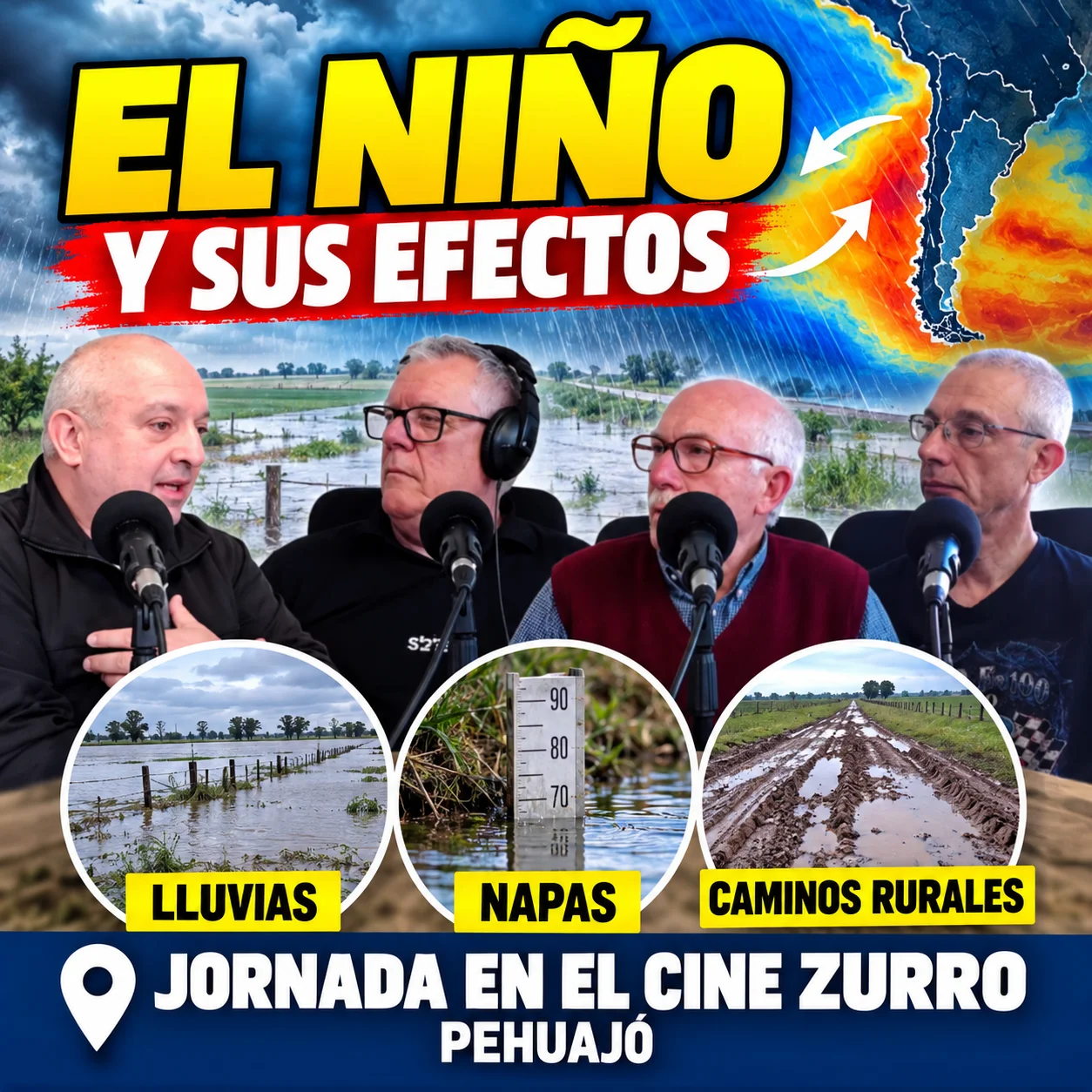 El Niño_ lluvias, napas y caminos rurales