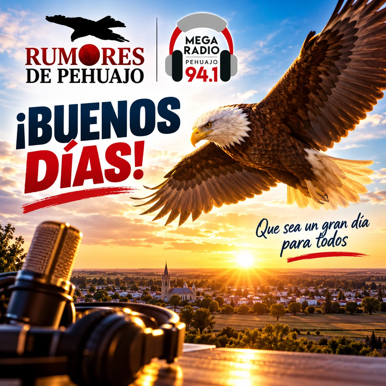 ¡Buenos días desde Pehuajó!