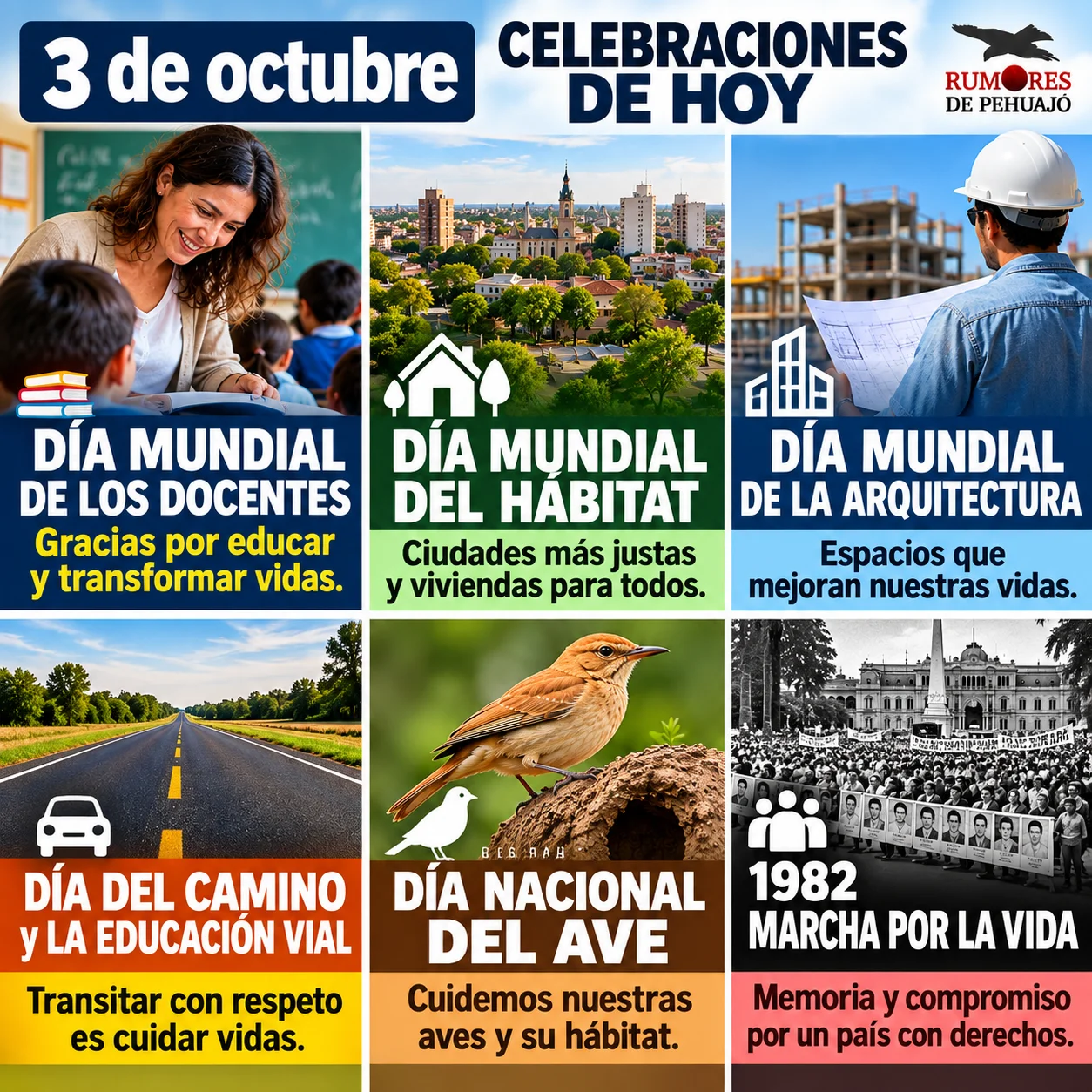 Celebraciones del 3 de octubre