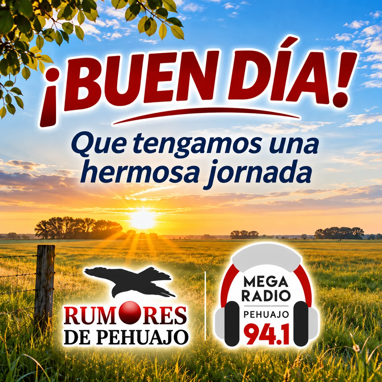¡Buen día en el campo!