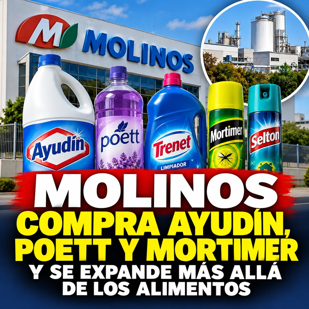 Expansión de Molinos más allá de alimentos