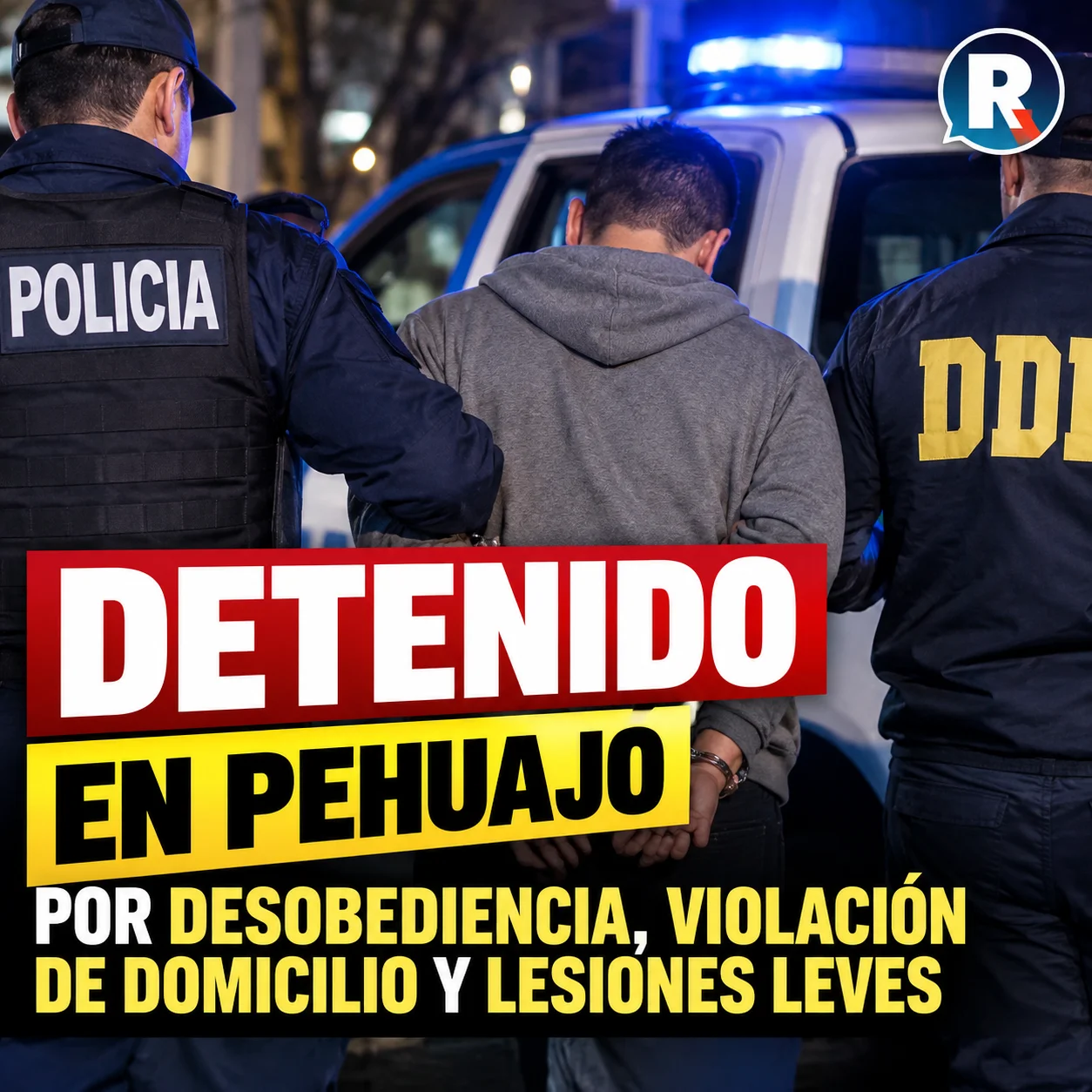 Arresto policial en Pehuajó