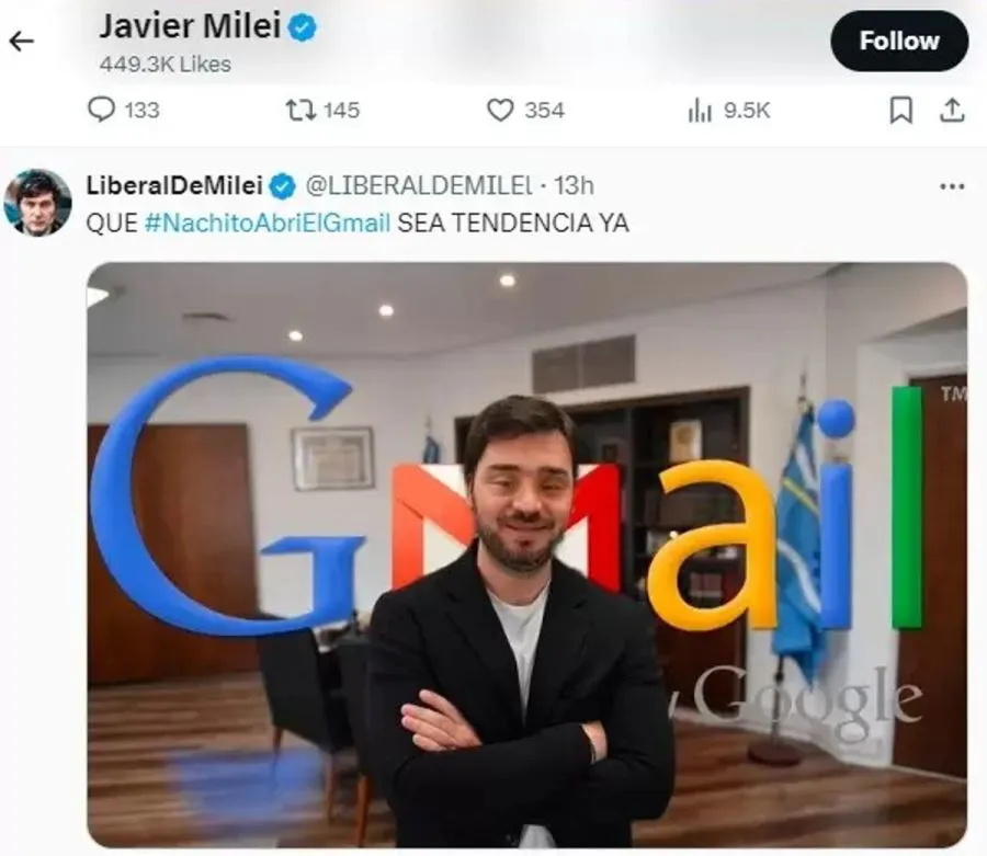 el-tweet-discriminatorio-que-likeo-milei-contra-nacho-torres-20240228-1762107