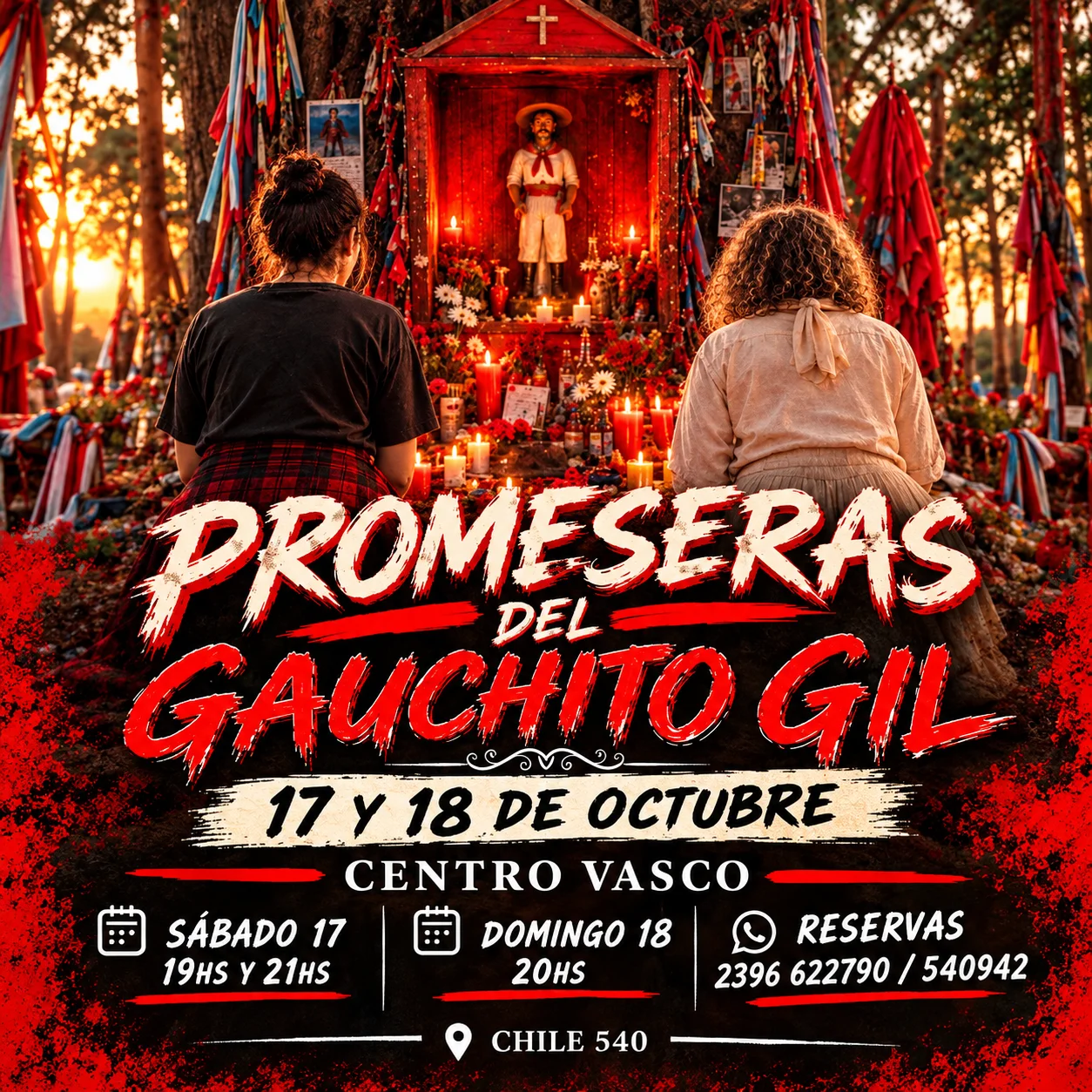 Promeseras del Gauchito Gil