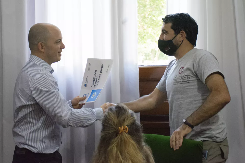 Avelino Zurro entrega